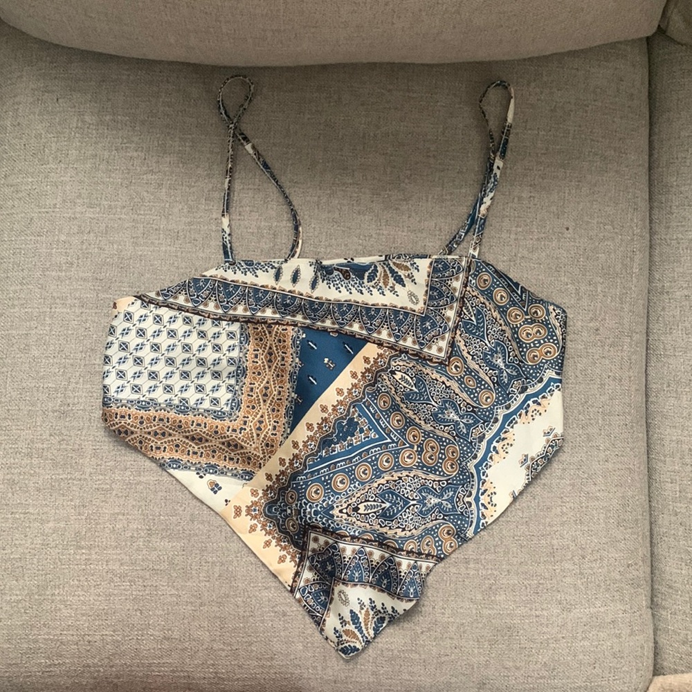 Bandana crop top